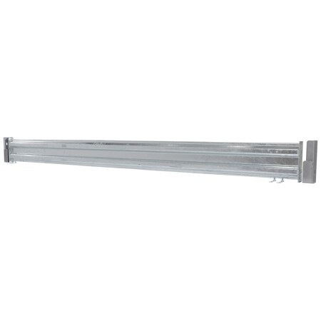 Vestil Galvanized Guard Rail-Drop In 113.875 In GR-F2R-DI-10-HDG